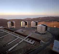ESO, The VLT Array on the Paranal Mountain